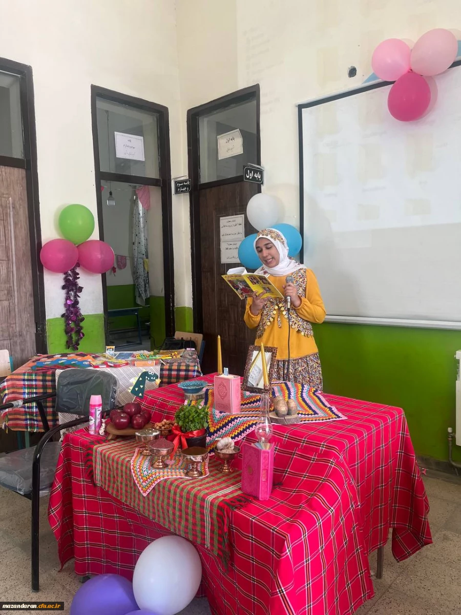 اردوی جهادی دانشجو معلمان بسیجی پردیس خواهران ساری در روستای زرین آباد سفلی  4