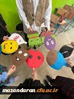 اردوی جهادی دانشجو معلمان بسیجی پردیس خواهران ساری در روستای زرین آباد سفلی  5