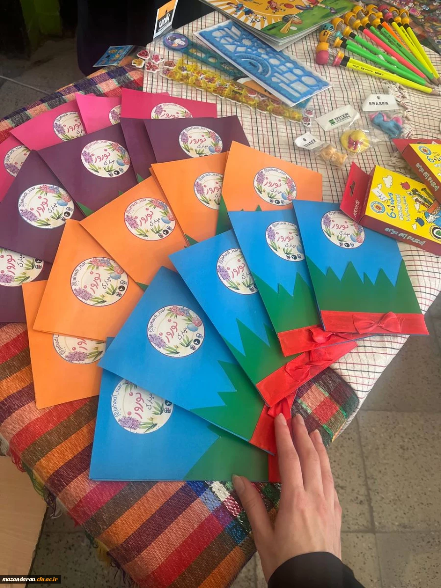 اردوی جهادی دانشجو معلمان بسیجی پردیس خواهران ساری در روستای زرین آباد سفلی  6