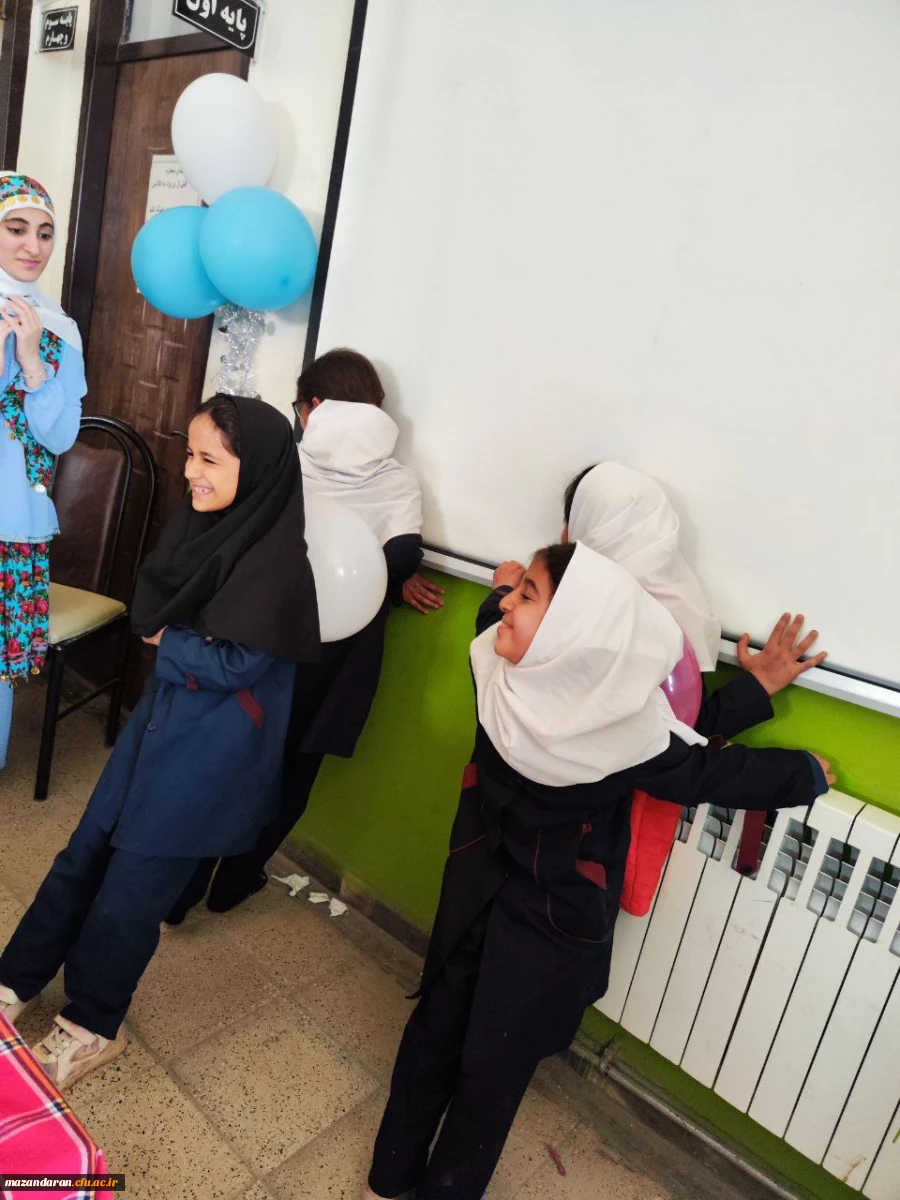 اردوی جهادی دانشجو معلمان بسیجی پردیس خواهران ساری در روستای زرین آباد سفلی  7