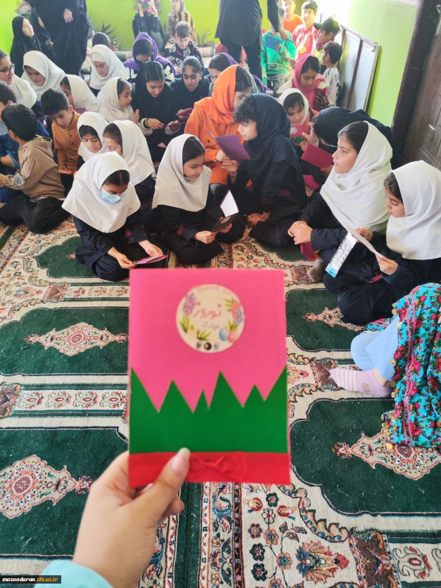 اردوی جهادی دانشجو معلمان بسیجی پردیس خواهران ساری در روستای زرین آباد سفلی  13