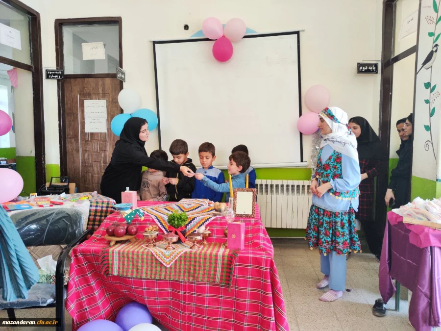 اردوی جهادی دانشجو معلمان بسیجی پردیس خواهران ساری در روستای زرین آباد سفلی  15