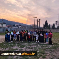 اردوی جهادی دانشجو معلمان بسیجی پردیس خواهران ساری در روستای زرین آباد سفلی  17