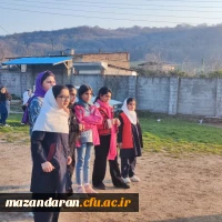 اردوی جهادی دانشجو معلمان بسیجی پردیس خواهران ساری در روستای زرین آباد سفلی  18