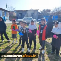 اردوی جهادی دانشجو معلمان بسیجی پردیس خواهران ساری در روستای زرین آباد سفلی  3
