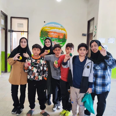 اردوی جهادی دانشجو معلمان بسیجی پردیس خواهران ساری در روستای زرین آباد سفلی  5