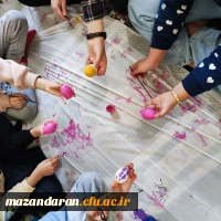 اردوی جهادی دانشجو معلمان بسیجی پردیس خواهران ساری در روستای زرین آباد سفلی  7