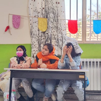 اردوی جهادی دانشجو معلمان بسیجی پردیس خواهران ساری در روستای زرین آباد سفلی  9