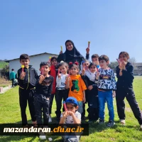 اردوی جهادی دانشجو معلمان بسیجی پردیس خواهران ساری در روستای زرین آباد سفلی  11