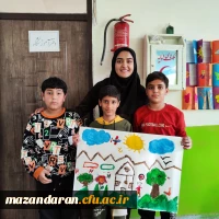 اردوی جهادی دانشجو معلمان بسیجی پردیس خواهران ساری در روستای زرین آباد سفلی  14