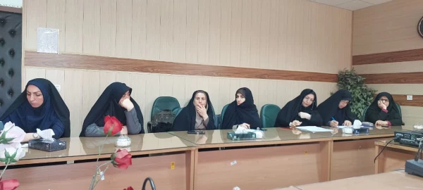 نشست صمیمی علی بابایی کارنامی نماینده مجلس شورای اسلامی با ریاست و کارکنان پردیس فاطمه الزهرا س ساری  4