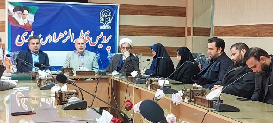 نشست صمیمی علی بابایی کارنامی نماینده مجلس شورای اسلامی با ریاست و کارکنان پردیس فاطمه الزهرا س ساری  12