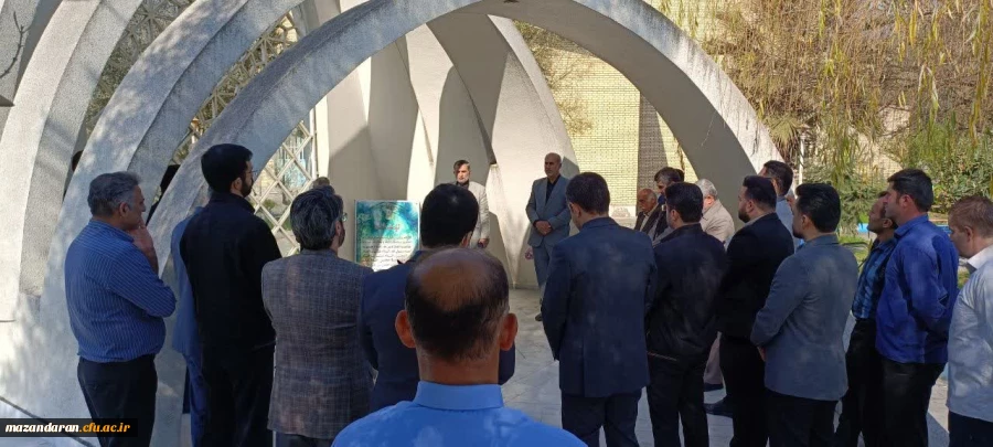 مراسم غبار روبی مزار شهید و دعای توسل  3