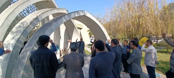 مراسم غبار روبی مزار شهید و دعای توسل  10