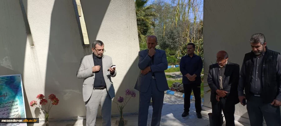 مراسم غبار روبی مزار شهید و دعای توسل  11