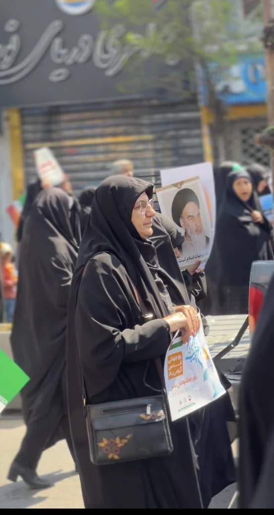 حضور در راهپیایی روز جهانی قدس 3