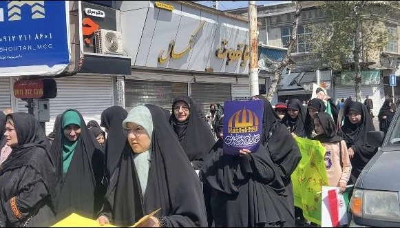 حضور در راهپیایی روز جهانی قدس 4