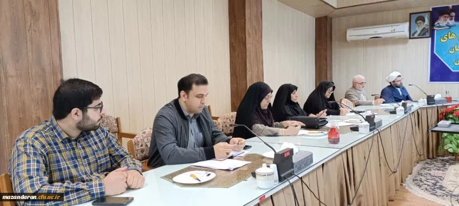 جلسه شورای فرهنگی، اجتماعی و امور دانشجویی دانشگاه فرهنگیان مازندران 5