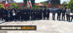 تجمع دانشگاهیان دانشگاه فرهنگیان مازندران در حمایت از عملیات مقتدرانه «وعده صادق»
 2