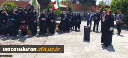 تجمع دانشگاهیان دانشگاه فرهنگیان مازندران در حمایت از عملیات مقتدرانه «وعده صادق»
 2