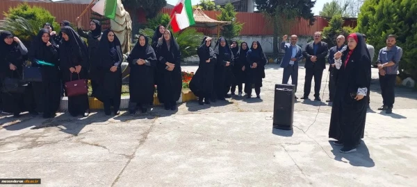 تجمع دانشگاهیان دانشگاه فرهنگیان مازندران در حمایت از عملیات مقتدرانه «وعده صادق»
 2