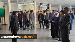 تجمع دانشگاهیان دانشگاه فرهنگیان مازندران در حمایت از عملیات مقتدرانه «وعده صادق»
 2