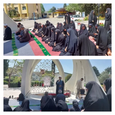 تجمع دانشگاهیان دانشگاه فرهنگیان مازندران در حمایت از عملیات مقتدرانه «وعده صادق»
 2