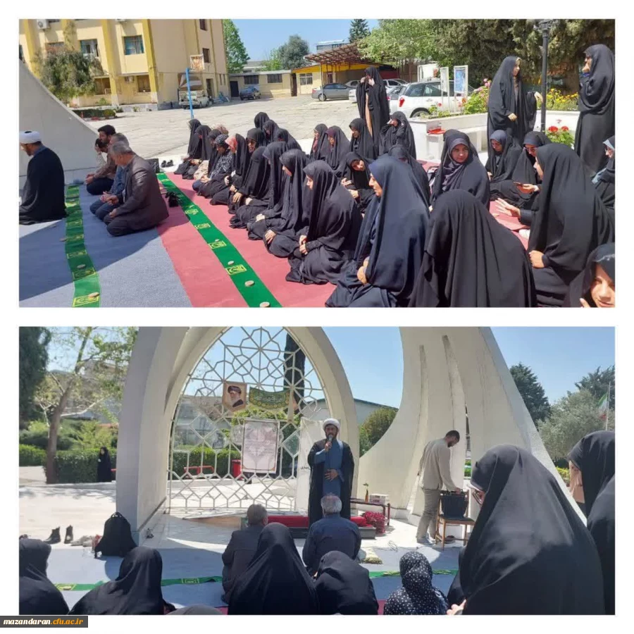 تجمع دانشگاهیان دانشگاه فرهنگیان مازندران در حمایت از عملیات مقتدرانه «وعده صادق»
 2