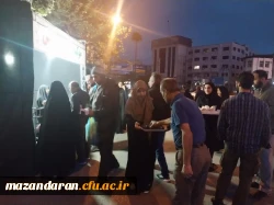 برپایی موکب  و توزیع افطاری نذری توسط گروه جهادی دانشجو معلمان بسیجی پردیس فاطمه الزهرا س ساری  4