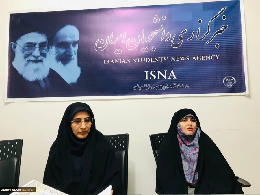 نشست رضایی منش ریاست پردیس فاطمه الزهرا س و دکتر یوسفی مهر ریاست جهاد دانشگاهی مازندران ساداتی و تقوی معاونین محترم ایشان 5