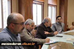 اولین جلسه تعامل و آشنایی با اساتید مشاور امور شاهد و ایثارگران دانشگاه فرهنگیان مازندران. 3