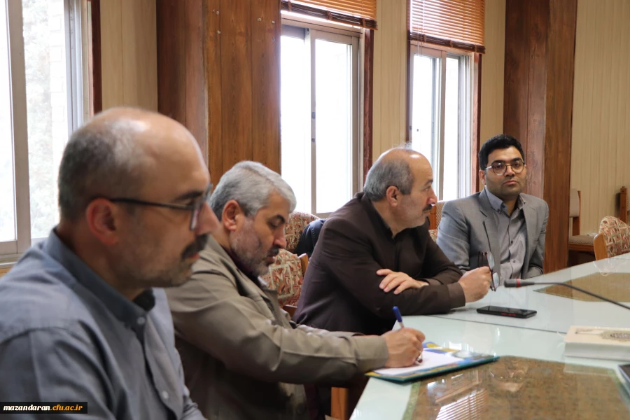 اولین جلسه تعامل و آشنایی با اساتید مشاور امور شاهد و ایثارگران دانشگاه فرهنگیان مازندران. 3