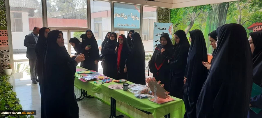 مایشگاه دست ساخته های آموزشی به مناسبت دهه سرآمدی آموزش   3