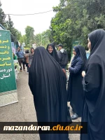 حضور رضایی منش ریاست پردیس فاطمه الزهرا س ساری در مراسم تقدیر از معلمان و استادان نمونه رضایی منش ریاست پردیس  2