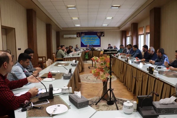 جلسه شورای اداری پردیس دکتر شریعتی ساری 2