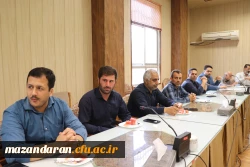 جلسه شورای اداری پردیس دکتر شریعتی ساری 6