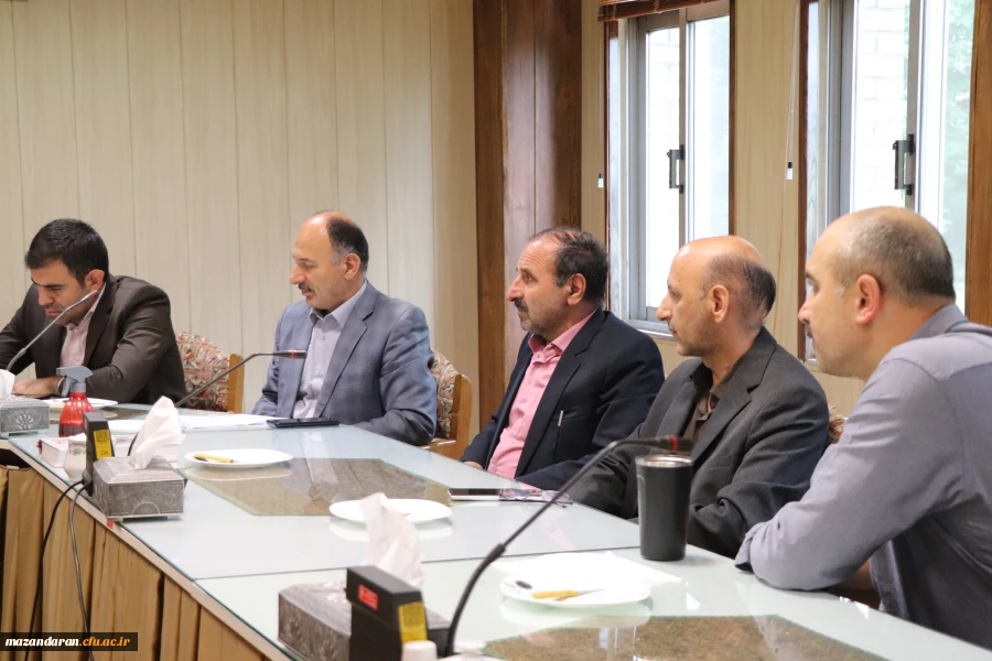 جلسه شورای پژوهشی  دانشگاه فرهنگیان مازندران 5
