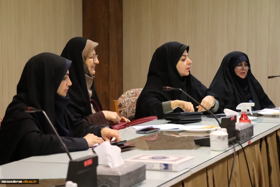جلسه شورای پژوهشی  دانشگاه فرهنگیان مازندران 7