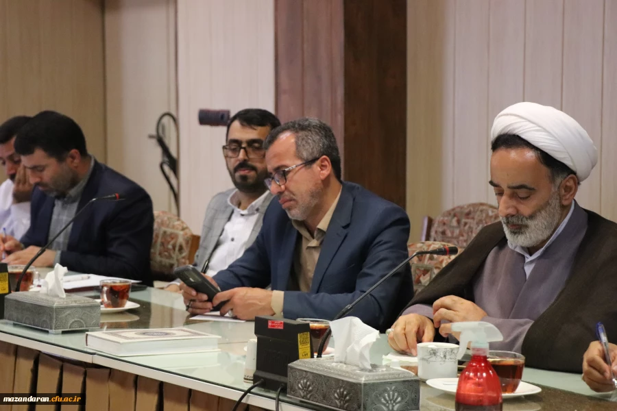 تفاهم  نامه مابین مدیریت امور پردیس های استان مازندران  و اداره کل تبلیغات اسلامی استان مازندران 2