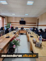 برگزاری کارگاه الگوی زن مسلمان توسط صرامی استاد دانشگاه فرهنگیان مازندران  3