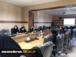 کارگاه آشنایی با گرایش های علوم تربیتی با حضور دانشجو معلمان رشته علوم تربیتی پردیس فاطمه الزهرا س ساری در سالن کنفرانس  4