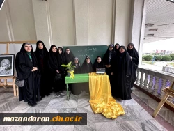 حضور رضایی منش ریاست پردیس و کارشناس امور دانشجویی و دانشجو معلمان در جشن تقدیر از معلمان نمونه آموزش و پرورش استان مازندران در بادله 7