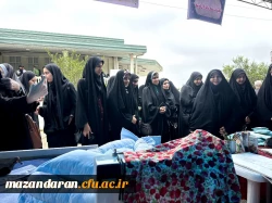 حضور رضایی منش ریاست پردیس و کارشناس امور دانشجویی و دانشجو معلمان در جشن تقدیر از معلمان نمونه آموزش و پرورش استان مازندران در بادله 8