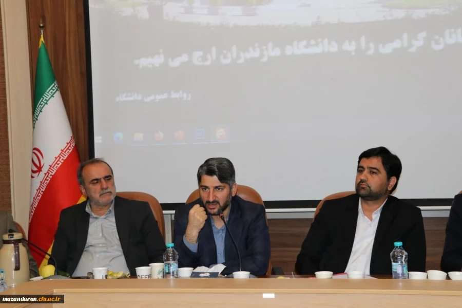 نشست صمیمی معاون وزارت عتف با جامعه نخبگان دانشگاهی استان مازندران 4