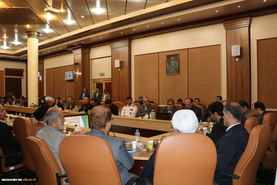 نشست صمیمی معاون وزارت عتف با جامعه نخبگان دانشگاهی استان مازندران 9