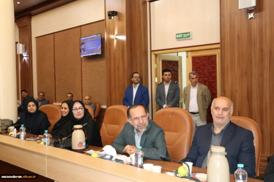 نشست صمیمی معاون وزارت عتف با جامعه نخبگان دانشگاهی استان مازندران 13