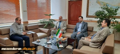 دیدار با ریاست سازمان مدیریت و برنامه ریزی مازندران 