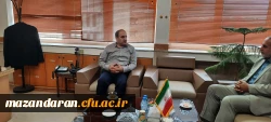 دیدار با ریاست سازمان مدیریت و برنامه ریزی مازندران  3