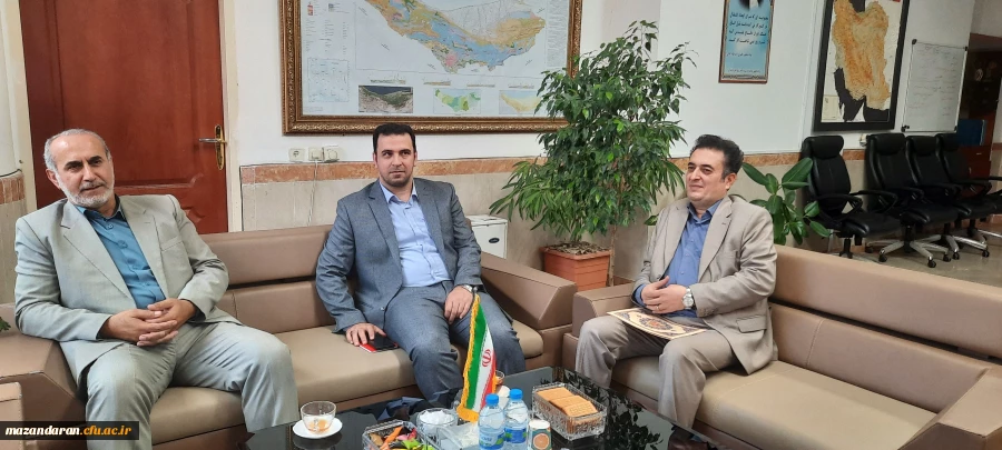 دیدار با ریاست سازمان مدیریت و برنامه ریزی مازندران  5