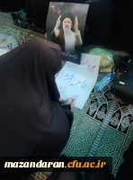 حضور خودجوش همکاران و دانشجو  معلمان پردیس فاطمه الزهرا س ساری در مراسم تشییع پیکر شهید خدمت آیت الله رئیسی  4